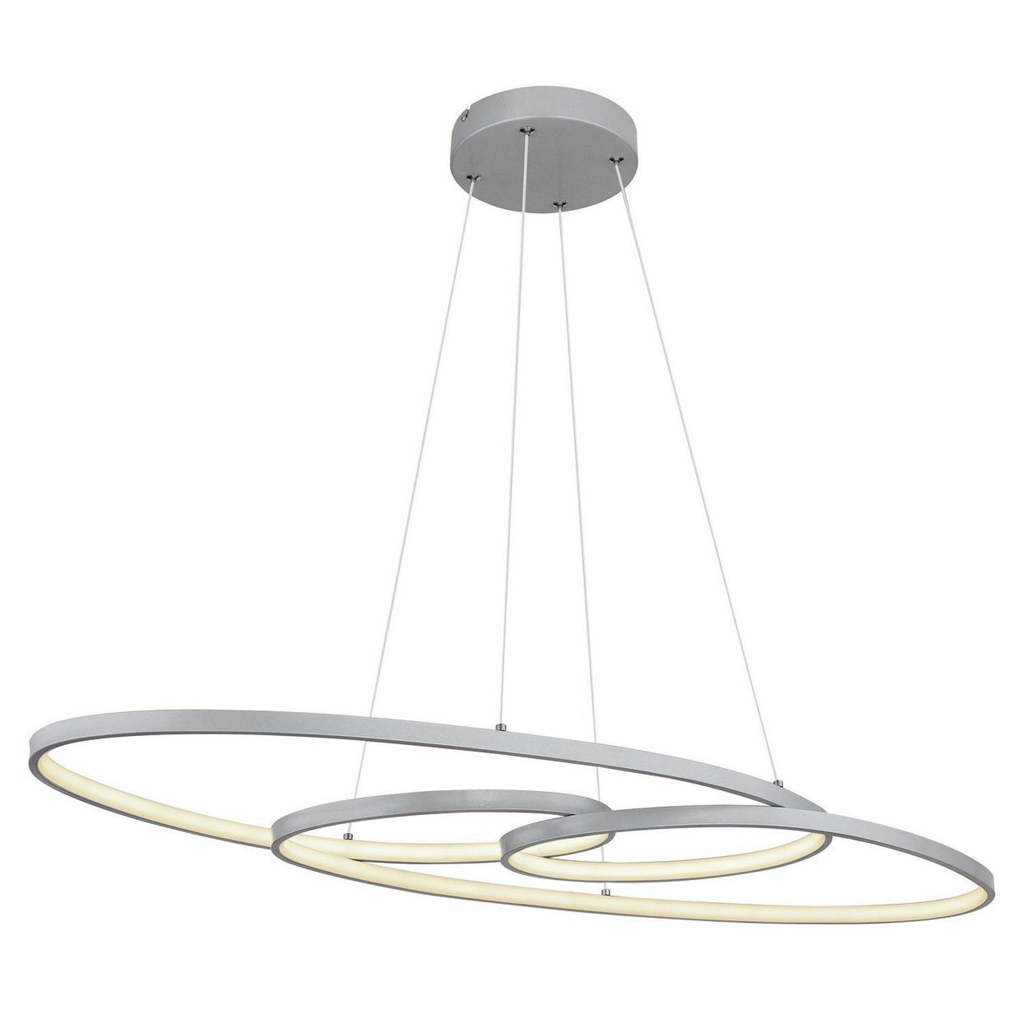 Globo Lighting Spira Pendant Light Silver