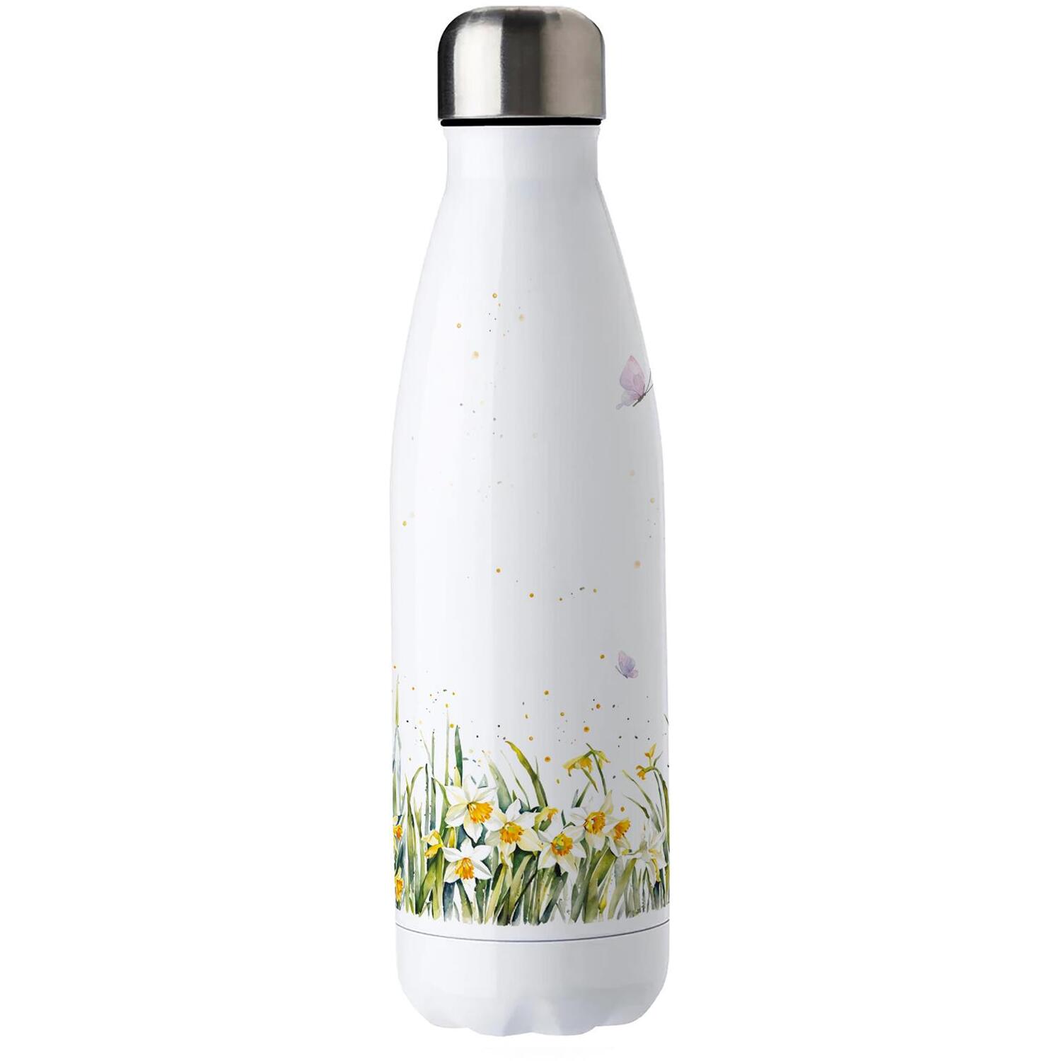 Purely Home Spring Daffodils Stainless Steel Water Bottle