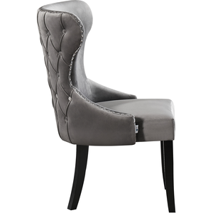 Dark Grey Mayfair Duke LUX Dining Set with a Table and Chairs Set of 6 shot 2489922