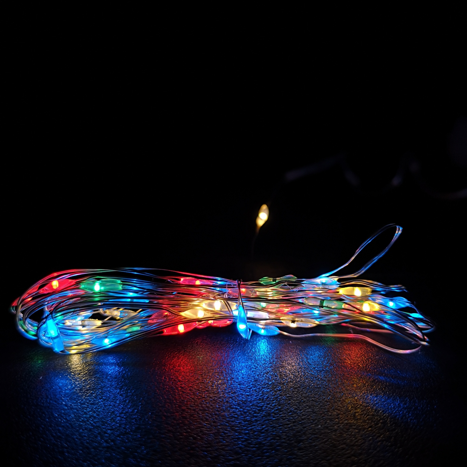 Premier 400 Multi-coloured LED 20m Christmas lights with Timer