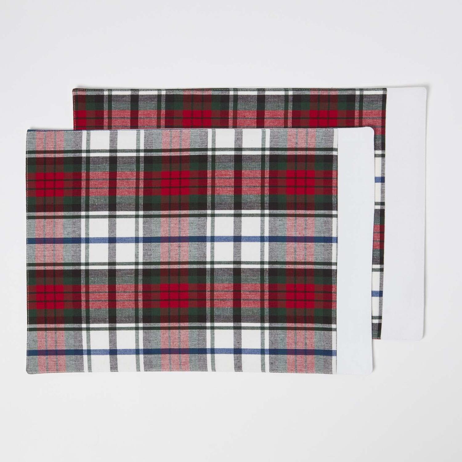 Image of Cotton Christmas Macduff Tartan Pack of&hellip;