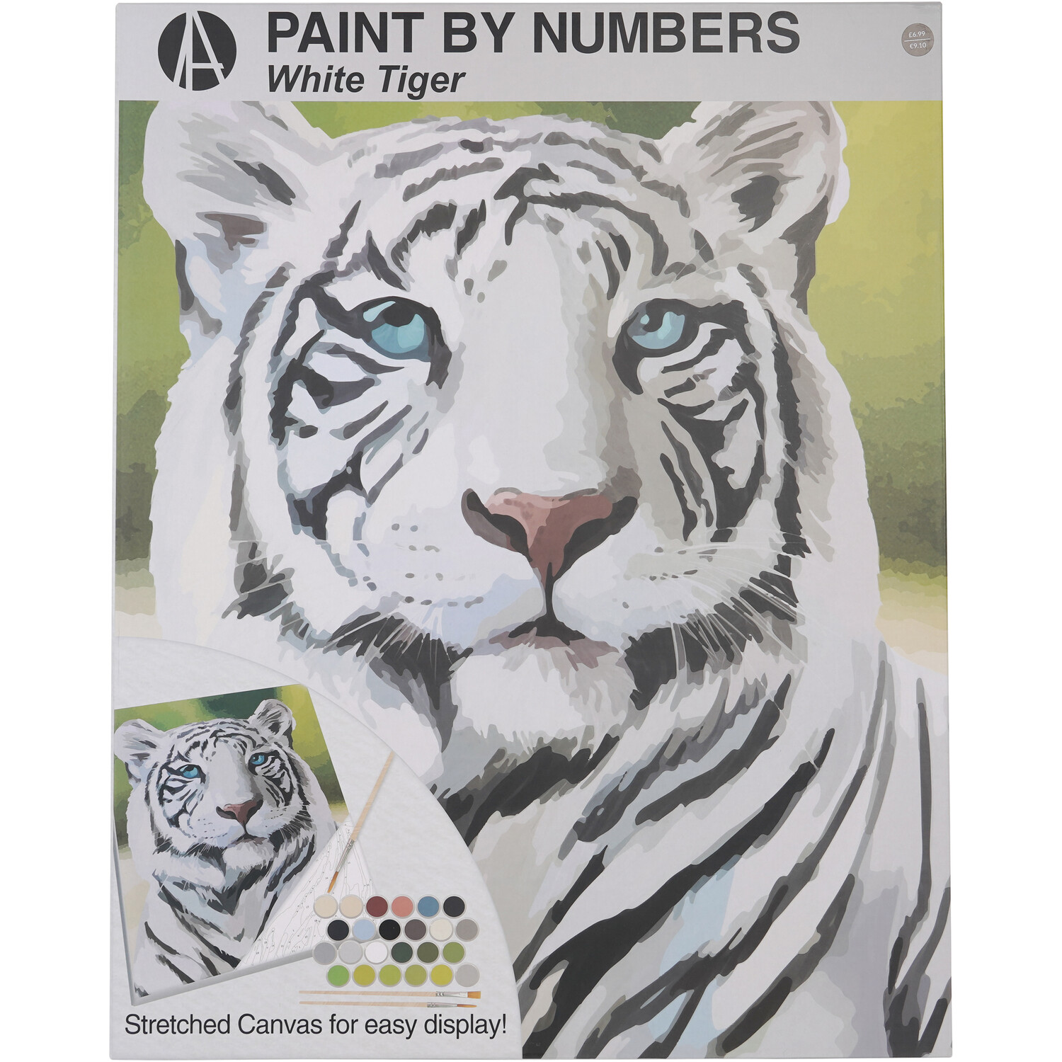 Kit Pittura A Numeri Per Adulti E Bambini YEESAM ART - Tela 40x50 Cm