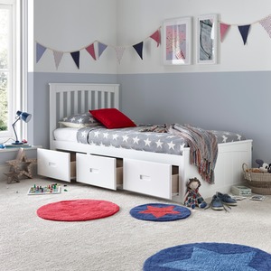 3 Drawer Quest Wooden Storage Bed