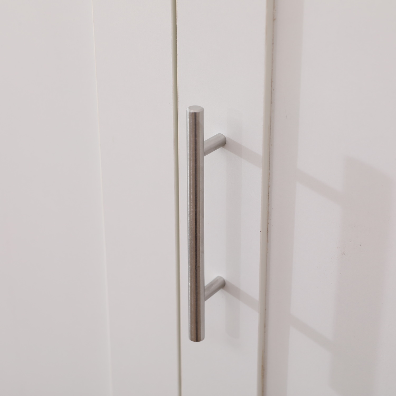 Hmd 3 Door 3 Drawer Wardrobe - White Oak