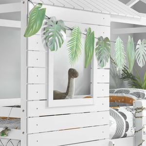 Grey Solid Pine Bunk Beds Adventure 3FT Single Bed Wood Frame shot 5614634