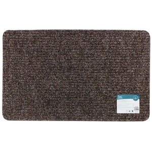 JVL Delta Indoor Mat - Brown 50 x 80cm