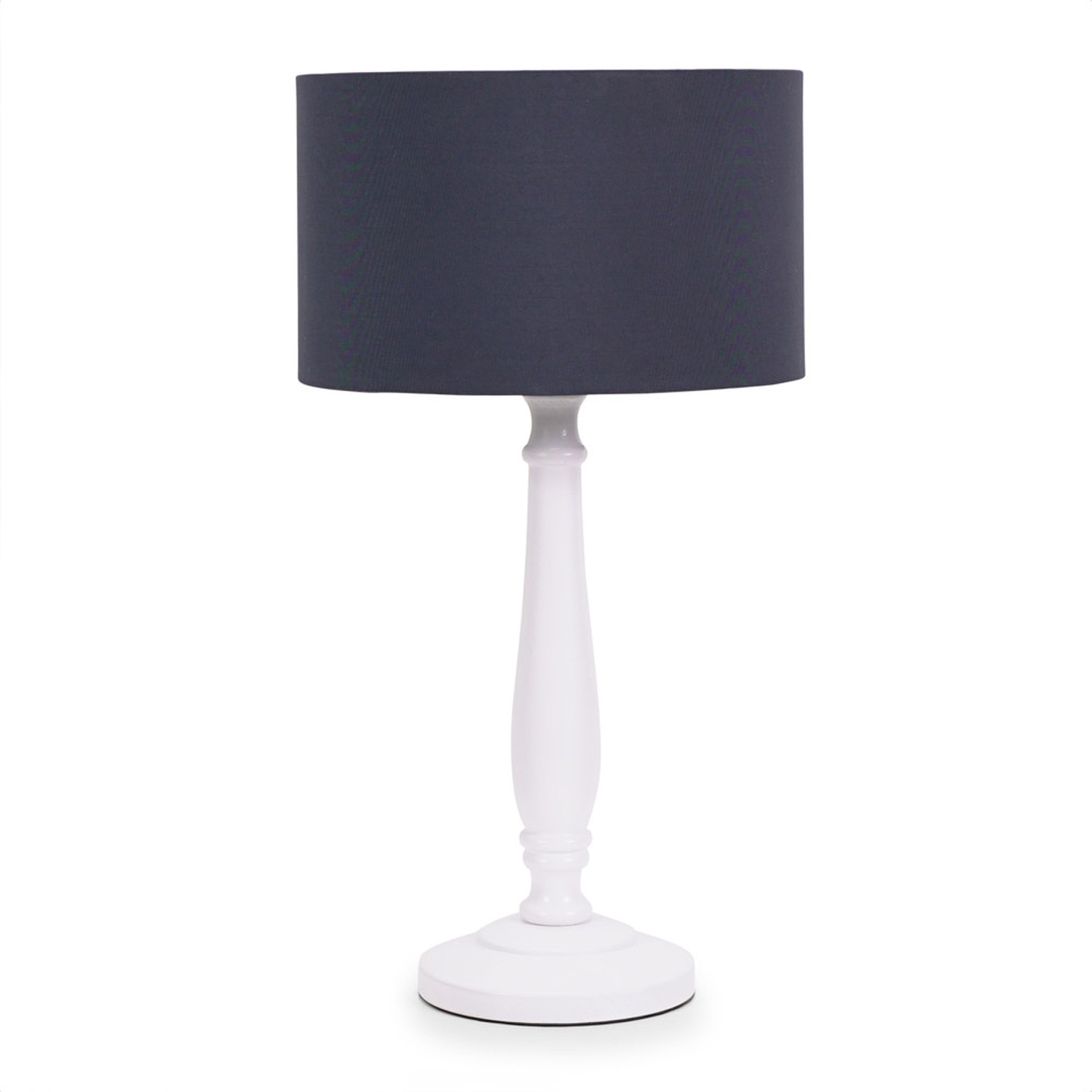 Image of Victoria White Table Lamp Drum Shade&hellip;