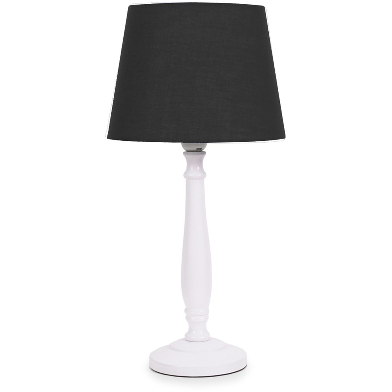 Image of Victoria White Table Lamp Tapered Shade&hellip;