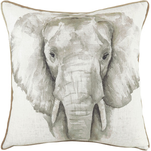 Safari Elephant Cushion