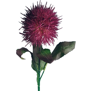 Globe Thistle Ball Artificial Flower Stem
