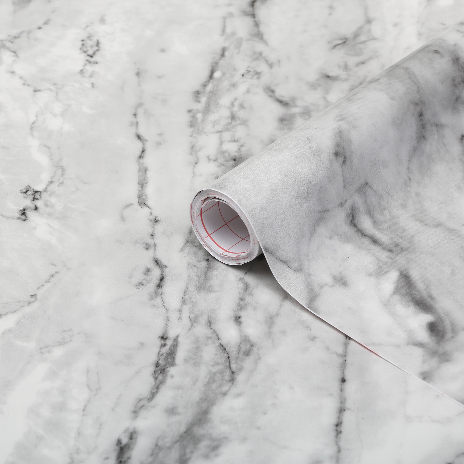 d-c-fix Romeo Marble Effect Self Adhesive Vinyl Film - Grey