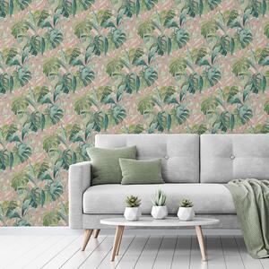 Conservatory Tropical Palm Wallpaper