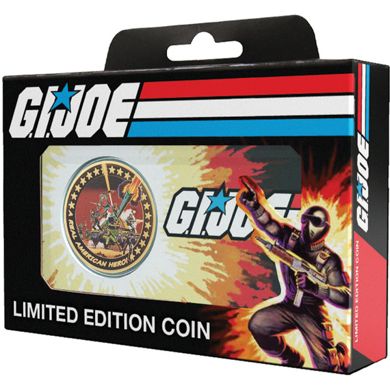 G.I. Joe A Real American Hero 60th Anniversary 24k Gold Plated Coin
