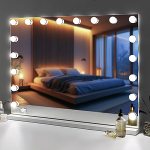 FENCHILIN Hollywood Vanity Mirror with Lights 18 LED for Tabletop or Wall