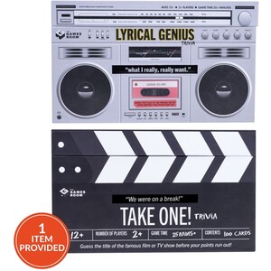 Take One or Lyrical Genius Trivia Game