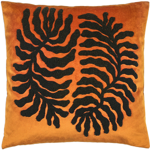 Maldive Botanical Velvet Tufted Cushion