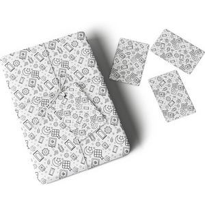 Colour In Gift Wrap and Tag