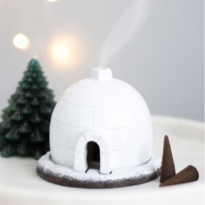 Arctic Igloo Incense Cone Burner