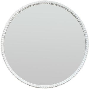 Rustic Beaded Frame Mirror