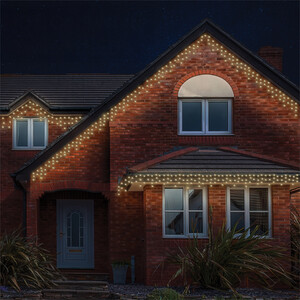 Icicle lights BR 10cm space 604020 Drop 10 8M