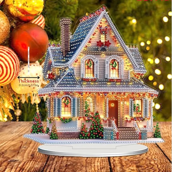 Christmas Villa Diamond Painting Kit