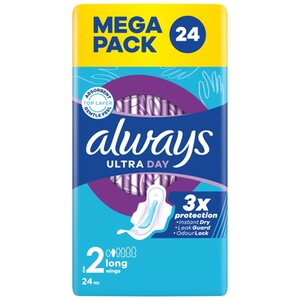 Pack of 24 Always Ultra Day Sanitary Pads