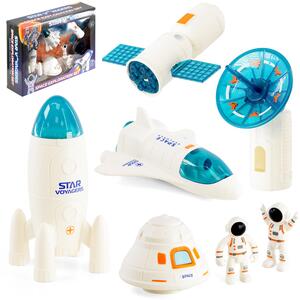 Space Exploration Set 7 Pcs Kids Space Toys