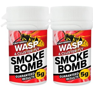 Critterkill 5g Cluster Fly and Wasp Killer Smoke Bomb Fogger