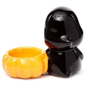 Ceramic Skull Boy Tea Light Candle Holder