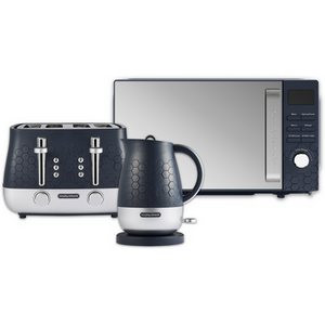 Morphy Richards Cassini Kettle, Toaster, Microwave Bundle