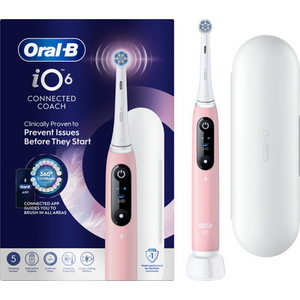 Oral-B iO6 Pink Sand Ultimate Clean Electric Toothbrush