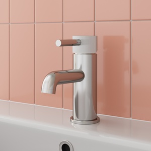 Fluted Basin Mixer Tap