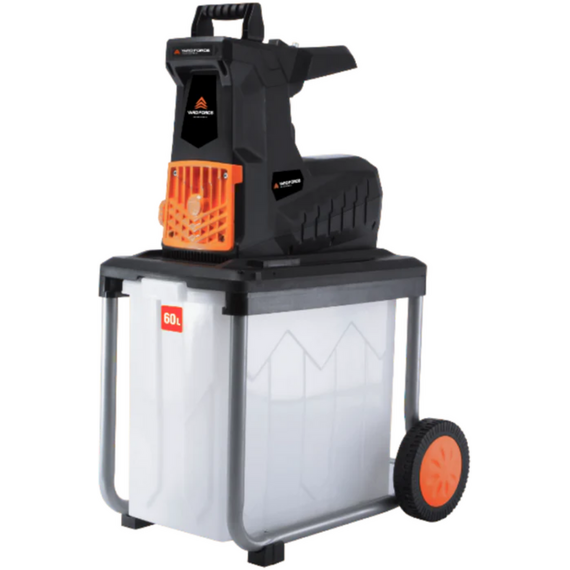 Yard Force Quiet 2800W Crushing Garden Shredder