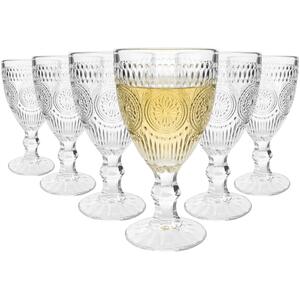 Amore Ribbed Wine Glasses - 310ml