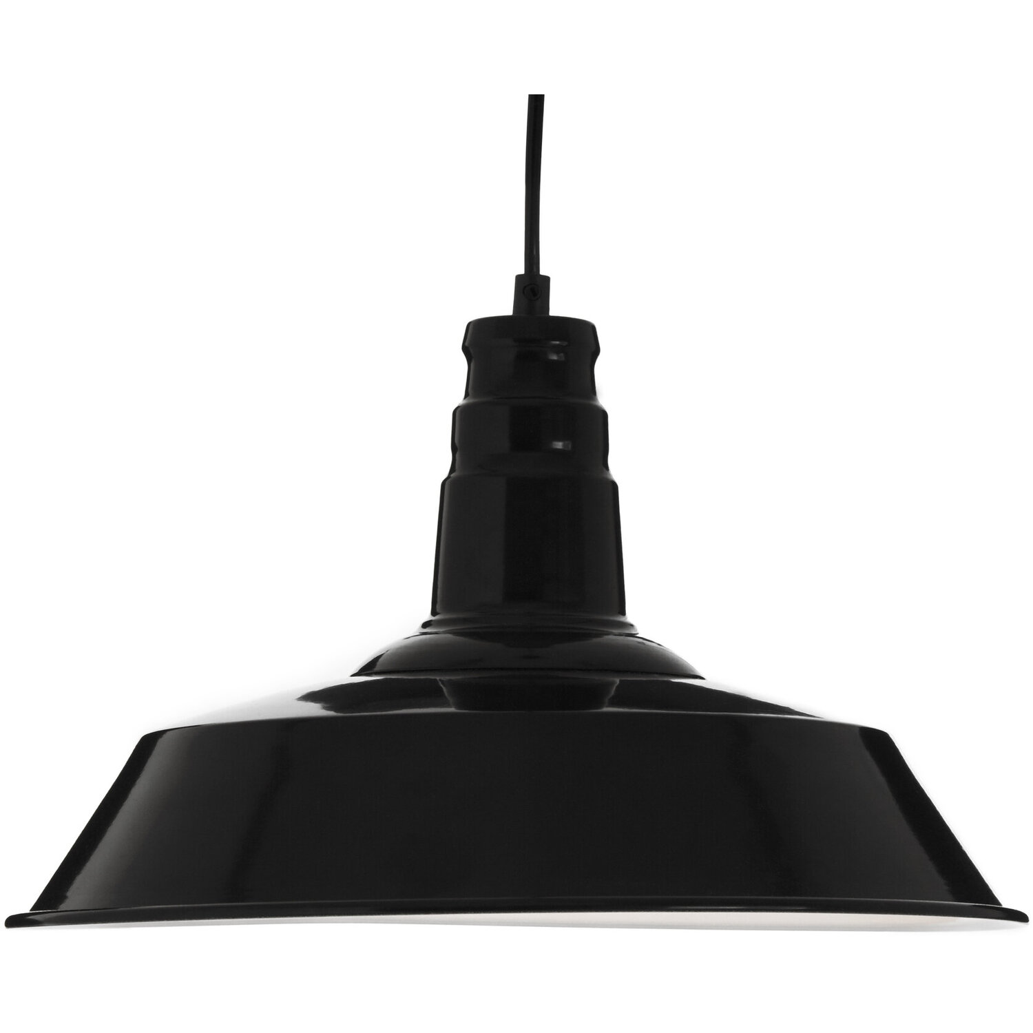Brant Black Pendant Light - Black