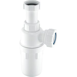 McAlpine A10AR 75mm Water Seal Resealing Bottle Trap - A10AR - Adjustable Inlet for Easy Installatio