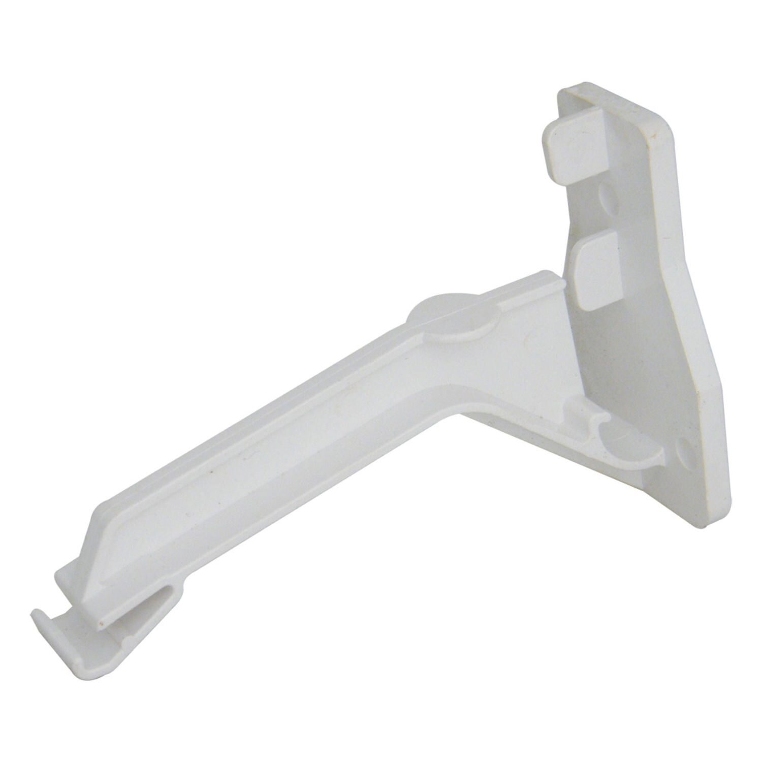 Floplast Niagara Top Hung Fascia Bracket White - Rkn2 - Gutter Bracket For Ogee Systems - Grey