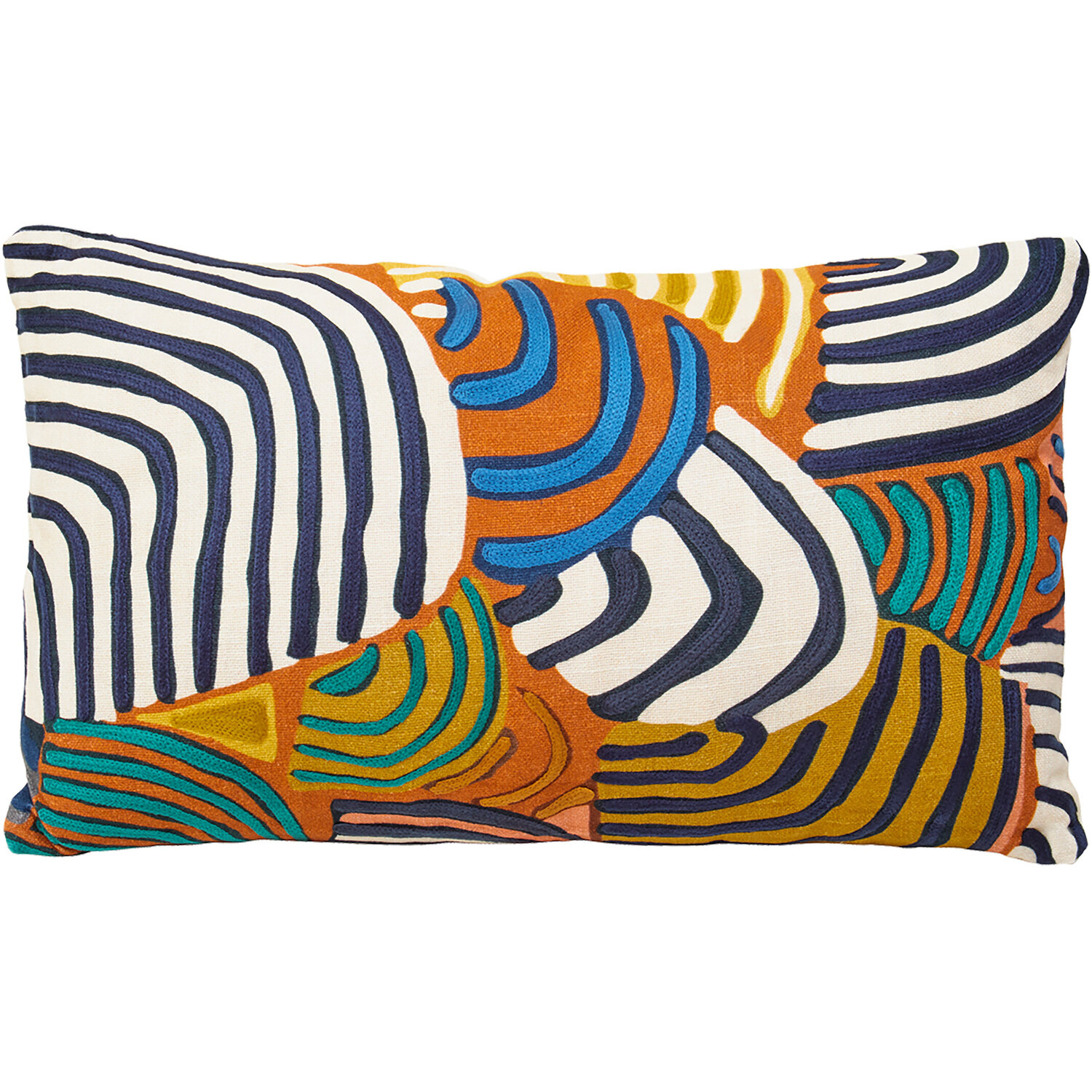 Bosie Ozella Assorted Colour Rectangular Cushion - Multicolour