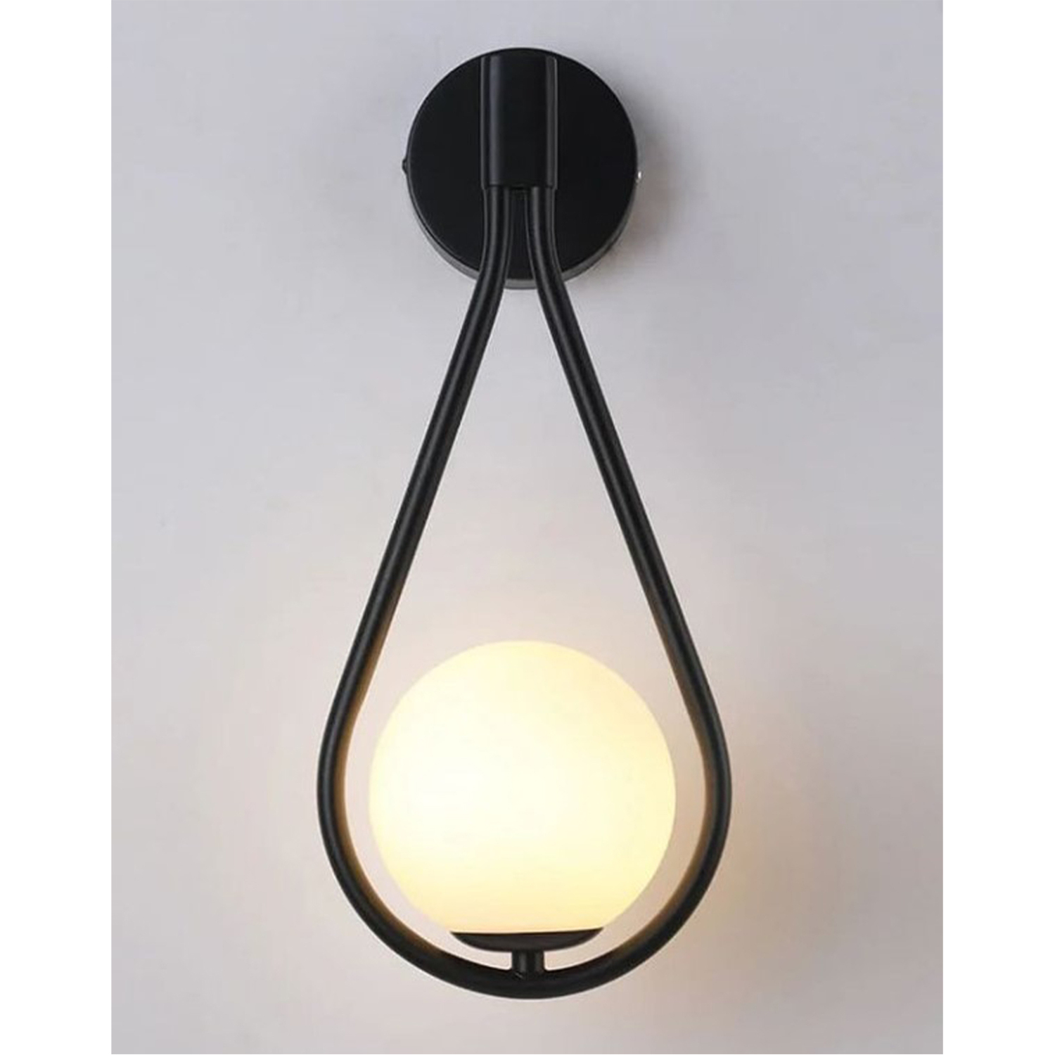 Image of Wall Light Gold - Black