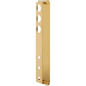 Novo 6 Bottle Gold Finish Vertical Wine Rack