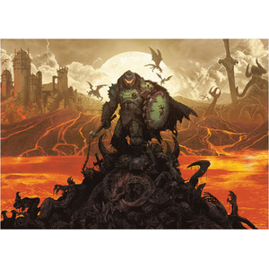 DOOM The Dark Ages Limited Edition A3 Art Print