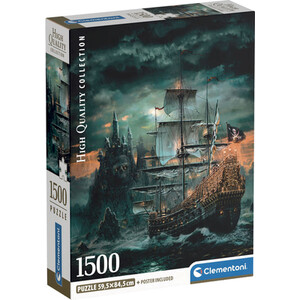 The Pirates Ship 1500 Piece Jigsaw Puzzle