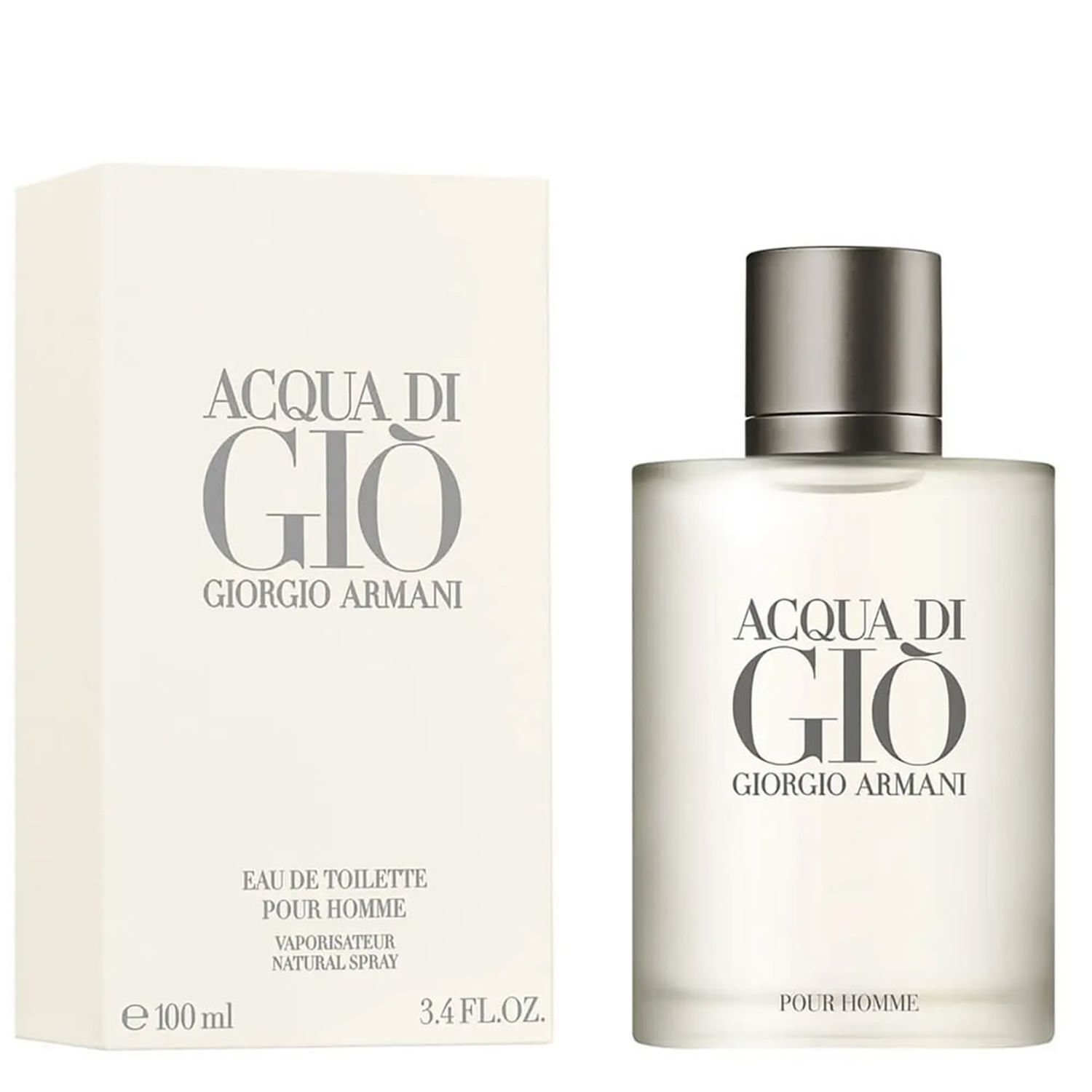 Emporio Armani Mens ACQUA DI GIO HOMME EDT SPRAY 100ML - Peach - One Size - Image 15