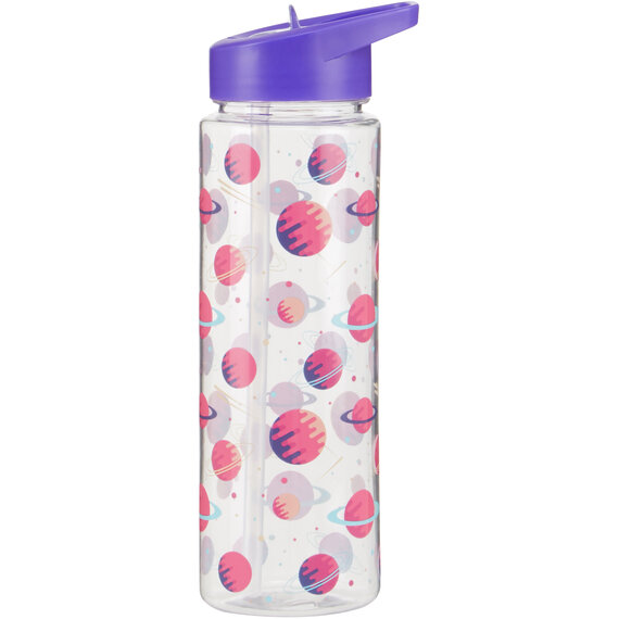 Mimo Kids Purple Space Water Bottle
