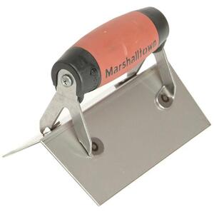 Marshalltown 67Ssd Stainless Steel External Corner Trowel Square Durasoft Handle