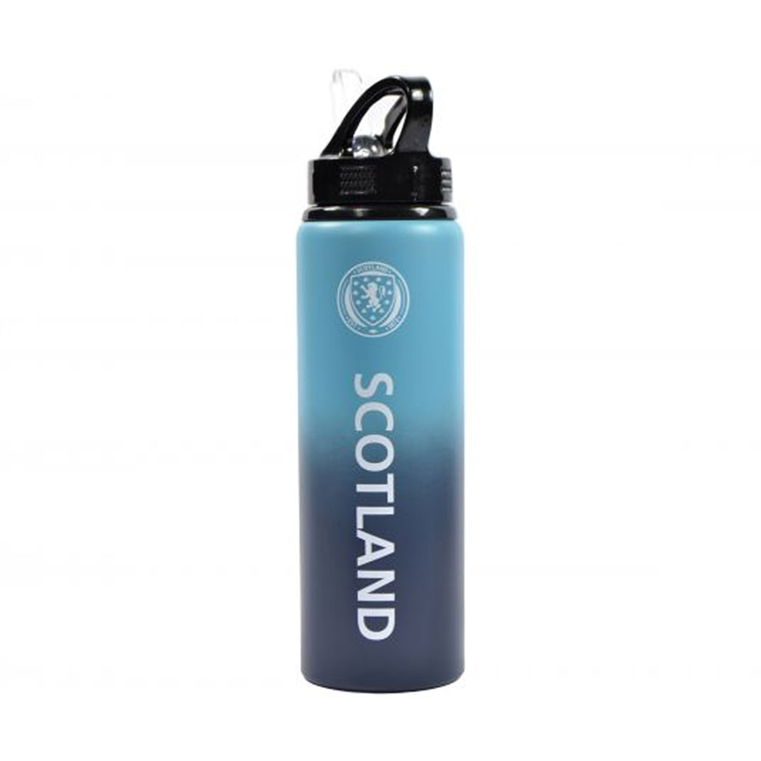 Scottish Fa Fade Aluminium 750Ml Water Bottle - Blue/White