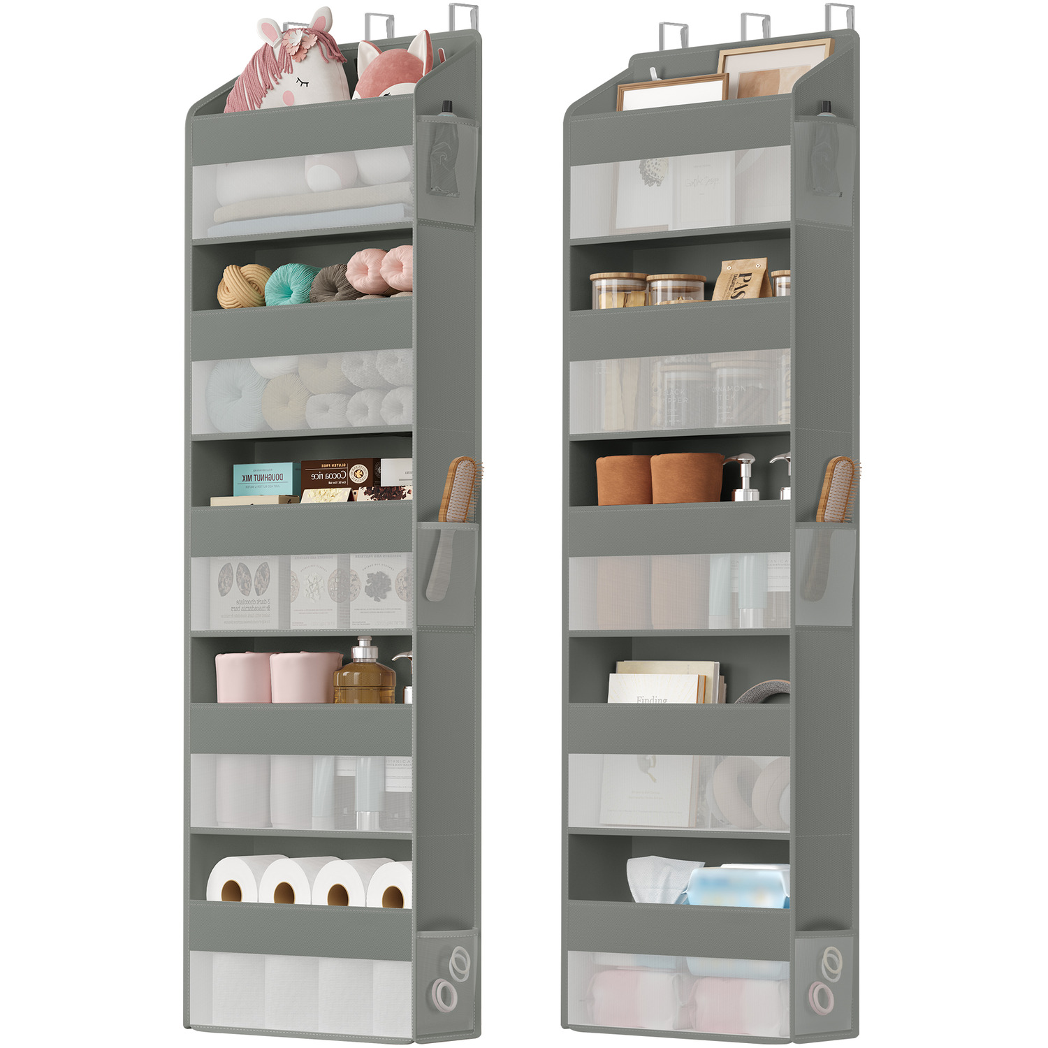 Image of SONGMICS Over-the-Door Organisers, set of 2&hellip;