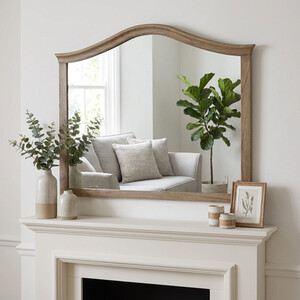 Rosemont Wooden Over Mantle Mirror