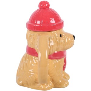 Winter Puppy Lidded Mug