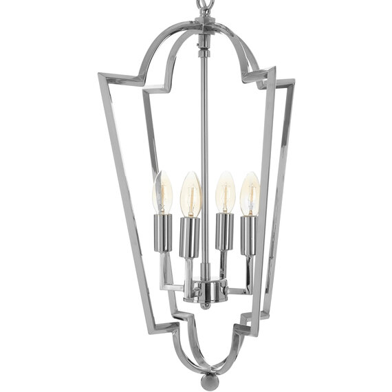 Venice Nickel Plated Tapered Chandelier